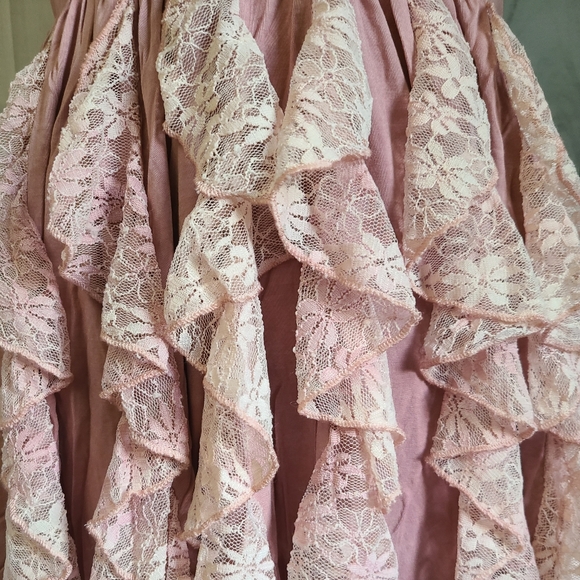 Pink Babydoll Ruffle Dress - Picture 8 of 14